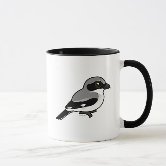 Birdorable Loggerhead Shrike Mok (Rechts)