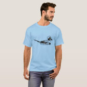 Birdorable Long-tailed Duck T-shirt (Voorkant volledig)