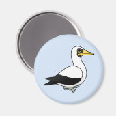 Birdorable Masked Booby Magneet (Voorkant / Achterkant)