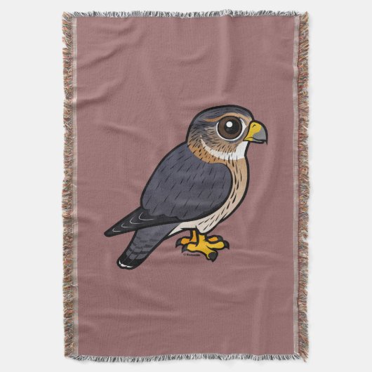 Birdorable Merlin Deken (Voorkant Verticaal)