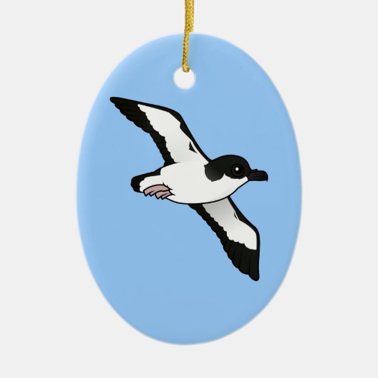 Birdorable Newell's Shearwater flight Keramisch Ornament (Voorkant)