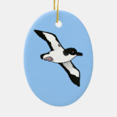 Birdorable Newell's Shearwater flight Keramisch Ornament (Achterkant)