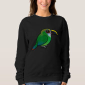 Birdorable Northern Emerald Toucanet Cute Little T Trui (Voorkant)