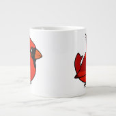 Birdorable Northern Kardinaal Extra Grote Beker (Voorkant)