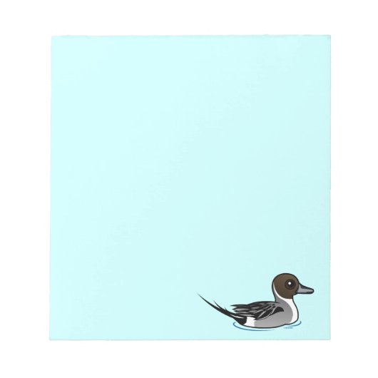 Birdorable Northern Pintail Notitieblok (Voorkant)