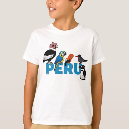 Birdorable Peru T-shirt (Voorkant)