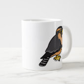 Birdorable Peruvian Aplomado Falcon Jumbo Beker (Voorkant rechts)