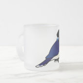 Birdorable Plush-crested Jay Matglas Koffiemok (Voorkant links)