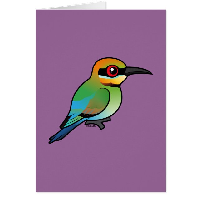 Birdorable Rainbow Bee-eater (Voorkant)