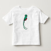 Birdorable Resplendent Quetzal Kinder Shirts (Voorkant)