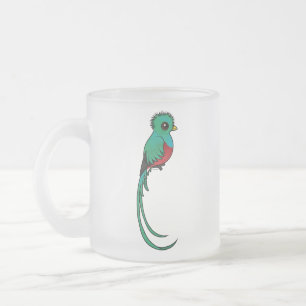 Birdorable Resplendent Quetzal Matglas Koffiemok