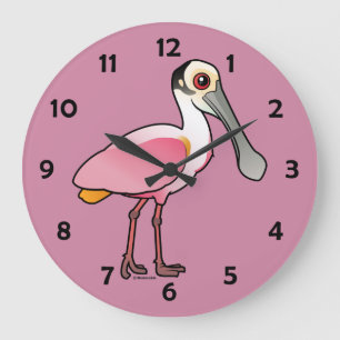 Birdorable Roseate Spoonbill Grote Klok