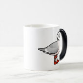 Birdorable Ross's meeuw Magische Mok (Voorkant rechts)