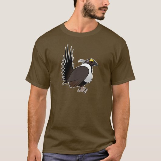 Birdorable Sage Grouse T-shirt (Voorkant)