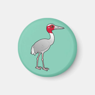 Birdorable Sarus Crane Magneet