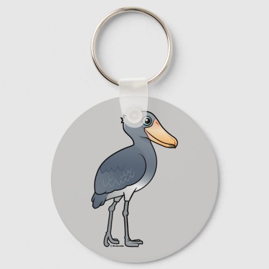 Birdorable Shoebill Sleutelhanger (Voorkant)