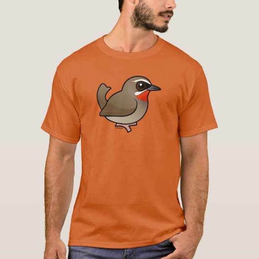 Birdorable Siberian Rubykeel T-shirt (Voorkant)