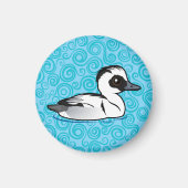 Birdorable Smew Magneet (Voorkant)