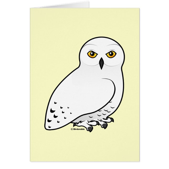 Birdorable Snowy Owl (Voorkant)