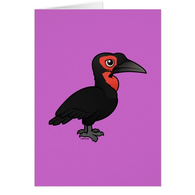 Birdorable Southern Ground Hornbill (Voorkant)