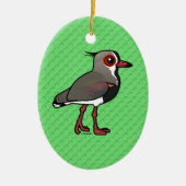 Birdorable Southern Lapwing Keramisch Ornament (Voorkant)