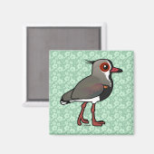 Birdorable Southern Lapwing Magneet (Voorkant / Achterkant)