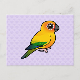 Birdorable Sun Parakeet Briefkaart