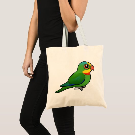 Birdorable Superb Parrot Tote Bag (Voorkant (product))