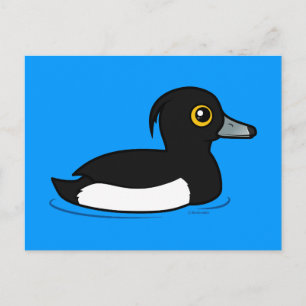 Birdorable Tufted Duck Briefkaart