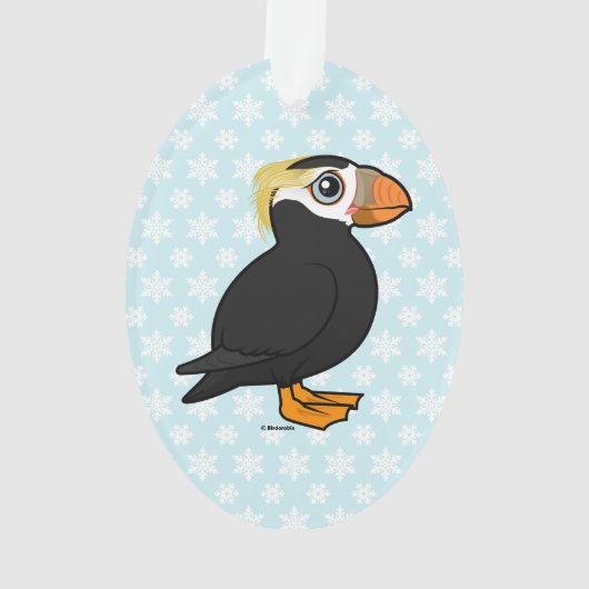 Birdorable Tufted Puffin Ornament (achterkant)