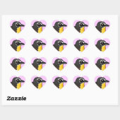 Birdorable Yellow-breasted Chat Hart Sticker (Vel)