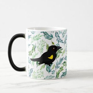 Birdorable Yellow-schouder Blackbird Magische Mok