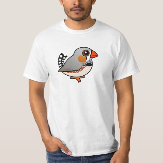 Birdorable Zebra Finch T-shirt (Voorkant)