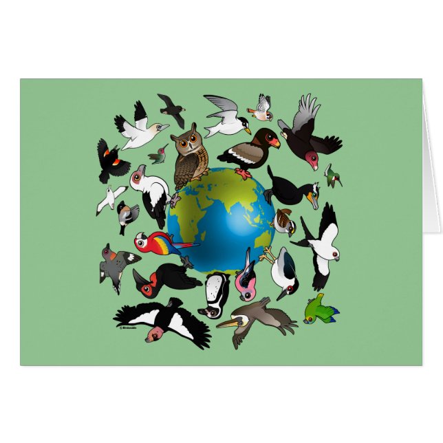 Birdorables autour du monde (Devant horizontal)