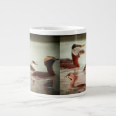 Birds 1917 No 1 Grebes Jumbo Coffee Mug (Devant)