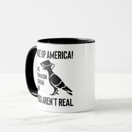 Birds Are Not Real - If It Flies, It Spies Mok (Voorkant links)