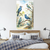Birds Canvas Afdruk (Insitu (Slaapkamer))