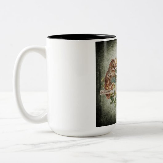 Birds coffee mok (Links)
