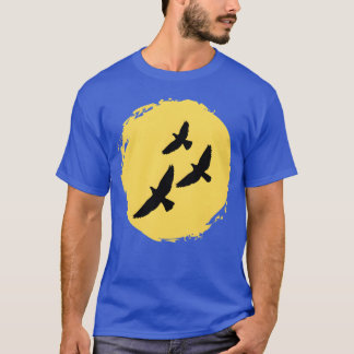 Birds design  t-shirt