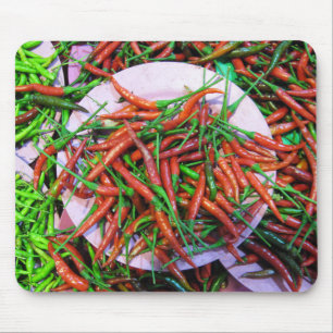 Bird's Eye Chili Peppers Muismat
