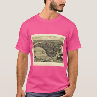 Birds Eye Uitzicht bij het ontstaan van Bay Grove T-shirt