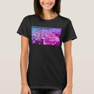 Bird's Eye Uitzicht in het centrum van Miami T-shirt