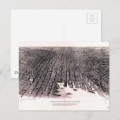 Bird's Eye Uitzicht of Baltimore, Maryland (1912) Briefkaart (Voorkant / Achterkant)