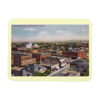 Bird's Eye Uitzicht, Tucson, Arizona 1912  Magneet