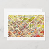 Bird's Eye Uitzicht van El Paso, Texas, Briefkaart (Voorkant / Achterkant)