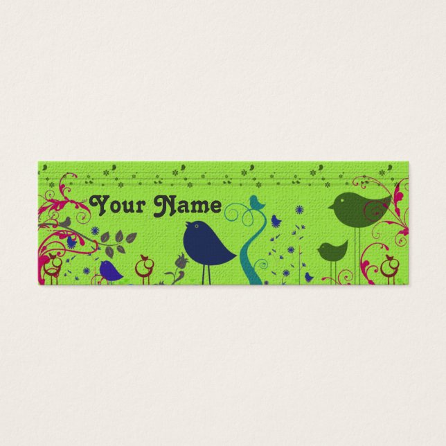 Birds Gift Enclosure Kaart (Voorkant)