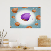 Birds in Flight - poster print (Cuisine)