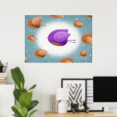 Birds in Flight - poster print (Bureau à domicile)