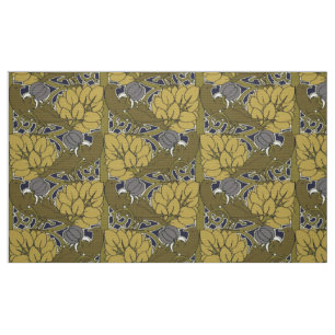 Birds In Fruit Tree Pattern beroemd gemaakt door V Stof