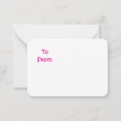 Birds in Love Valentine's Day Note Cards Notitiekaartje (Achterkant)